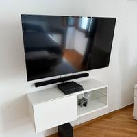 Smart tv55 pollici 4k + braccio da muro + soundbar