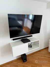 Smart tv55 pollici 4k + braccio da muro + soundbar
