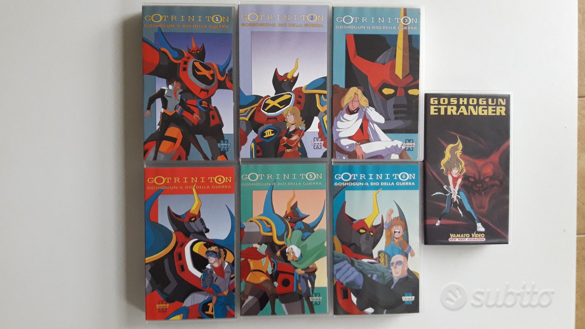 Gotriniton VHS serie completa + Goshogun etranger - Musica e Film In ...