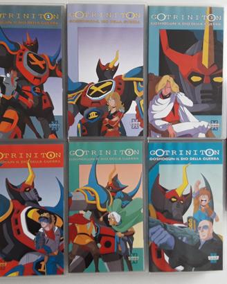 Gotriniton VHS serie completa + Goshogun etranger 