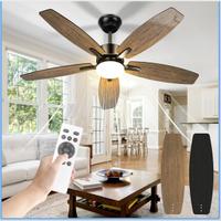 Ventilatore da soffitto con telecomando e luce led