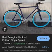 bici da corsa baci perugina 