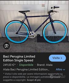 bici da corsa baci perugina 