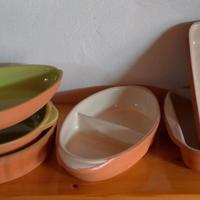 Set 6 terrine La Castellana in terracotta