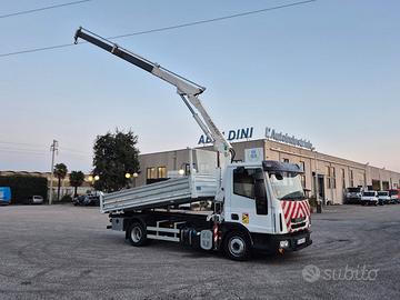 Iveco Eurocargo 100E18 gru e ribaltabile
