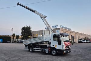 Iveco Eurocargo 100E18 gru e ribaltabile