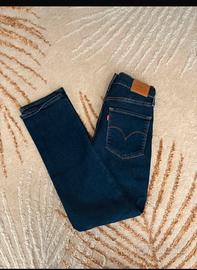 Jeans levi’s 714 High Rise Straight Premium Blu