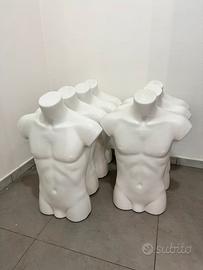 BUSTI MANICHINO UOMO – ESPOSIZIONE NEGOZIO