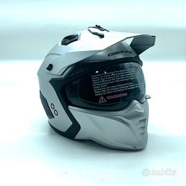 CASCO CROSSOVER TRIAL 3 IN 1 DIEFFE 711 NERO OPACO