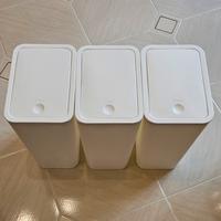 Kit 3 secchielli raccolta differenziata 10 litri