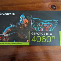 RTX 4060 Ti 16GB Gigabyte Gaming OC - Con scatola