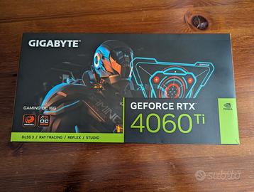 RTX 4060 Ti 16GB Gigabyte Gaming OC - Con scatola
