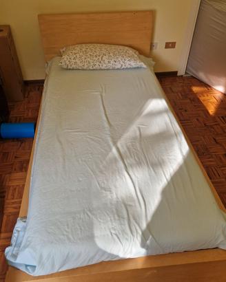 Letto singolo Malm ikea (betulla)