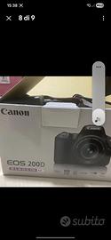 Canon eos 200d come nuova