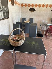 Sedie e tavoli per bar restaurante