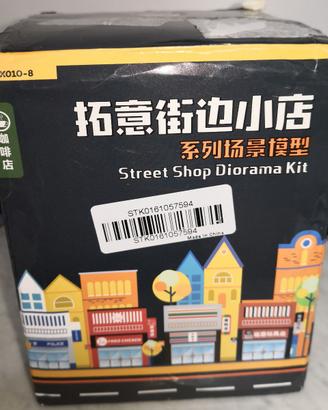 DIORAMA CAFFETTERIA 1/64 STREET SHOP KIT XCARTOYS