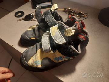 Scarpette arrampicata pantera V taglia 39 1/2