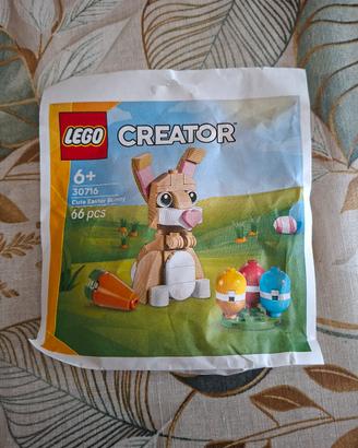 coniglio pasquale lego 30716