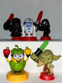 5 Action Figure - Minions e StarWars