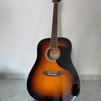Chitarra semiacustica Eko Ranger Brown Sunburst