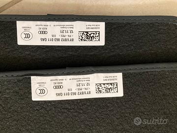 Tappetini Audi A3 originali