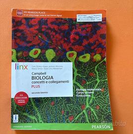 libro di Biologia Campbell concetti e collegamenti