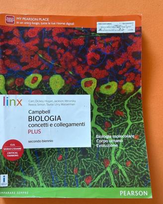 libro di Biologia Campbell concetti e collegamenti