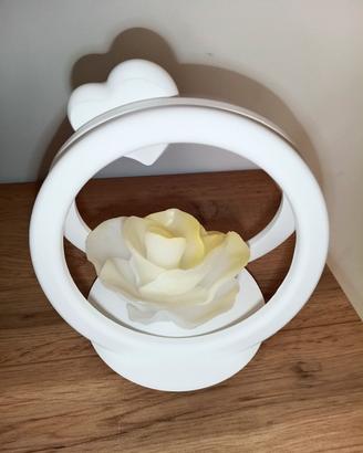 Decorazione, soprammobile, bomboniera cuore con ca