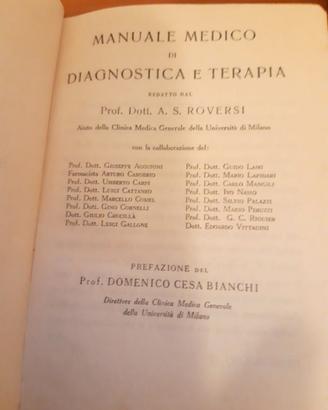 Manuale medico di diagnostica e terapia