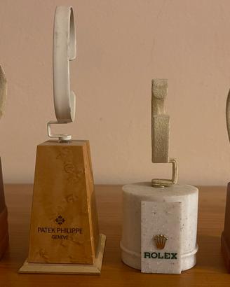 Rolex Tudor Patek Philippe stand & porta orologi