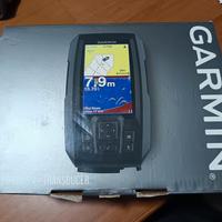 ecoscandaglio Garmin completo di staffa e sonda 