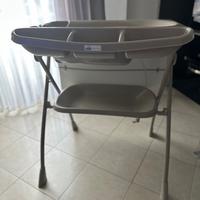 Vaschetta bagnetto neonato con supporto + fasciato
