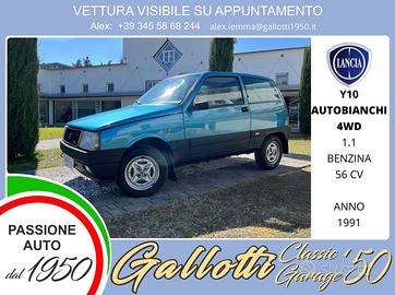 LANCIA AUTOBIANCHI Y10 4WD 1.1 benzina 54cv