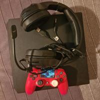 Ps4 pro, 4 giochi, cuffie
