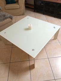 Tavolino salotto in vetro