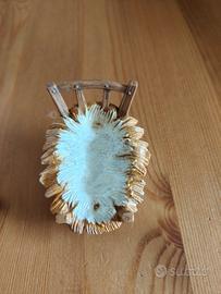 culla Gesù bambino cm 11 presepe