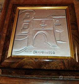 Portagioie in legno e argento Campobasso