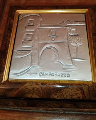 Portagioie in legno e argento Campobasso