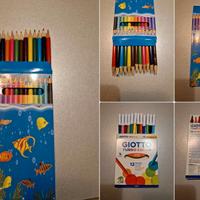 3 confezioni Colori scuola matite - pennarelli