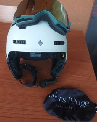 casco 2VI MIPS e occhiali da sci Chpo