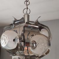 Lampadario vintage anni 70 