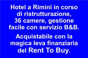 Hotel a Rimini interamente ristrutturato