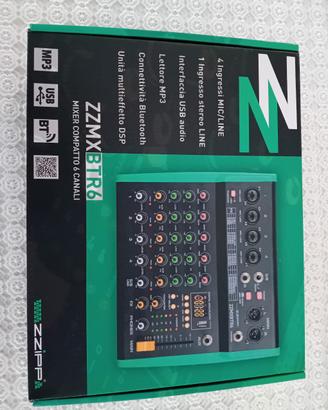 mixer audio fx 6 canali .usb blutoot  effetti  ven