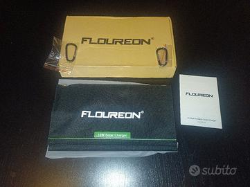 Caricabatterie solare portatile USB 15W