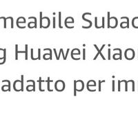 Cover subacquea per cellulare