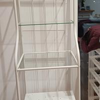 mobile bagno ikea bianco e vetro