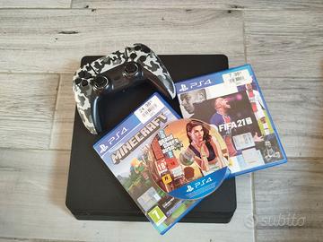 PlayStation 4 Slim 1TB Con 3 Giochi PS4