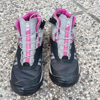 Scarpe trekking impermeabili bambina 36