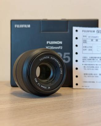 Fuji Fujifilm obiettivo 35mm XC F2 - come nuovo