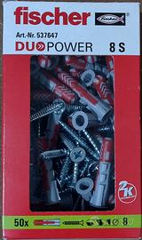 Fischer tassello 8 x 40 DuoPower confezione da 50